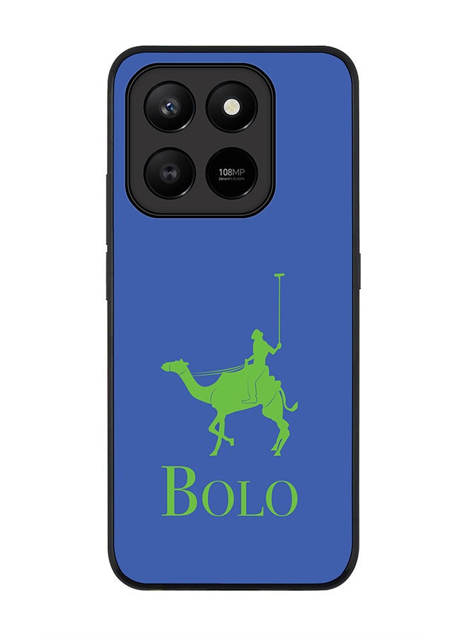 For Honor X7d 4G / X7d 5G / 400 Smart Case,Slim fit Camera Protection, Shockproof Thin Phone cover  - BOLO Blue